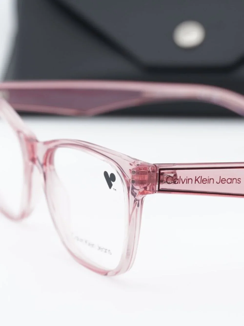 Calvin Klein Jeans CKJ24304 N 671 Square Eyeglasses 47mm - Blush